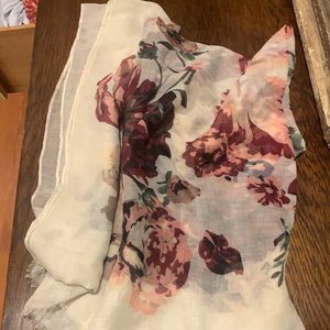 Floral wrap/shawl